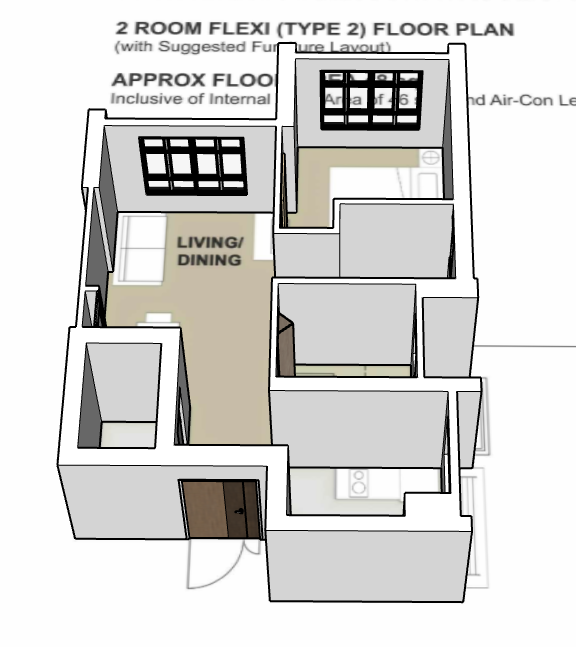 Woodgrove Acres 2-room type 2