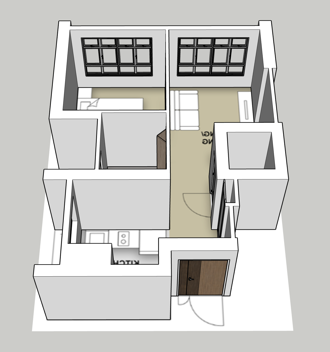 Mount Pleasant Crest 2-room type 1