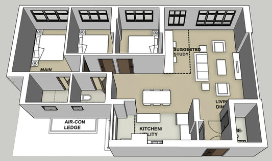 Garden Waterfront I & II @ Tengah 5-room