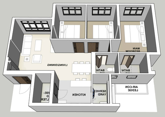 West Hill @ Bukit Batok 4-room type 2