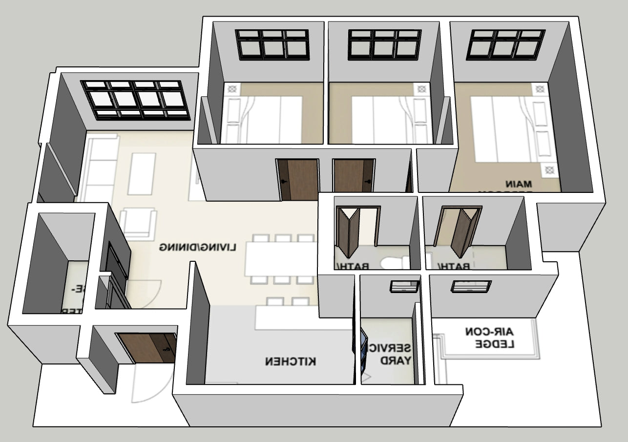 West Hill @ Bukit Batok 4-room type 1