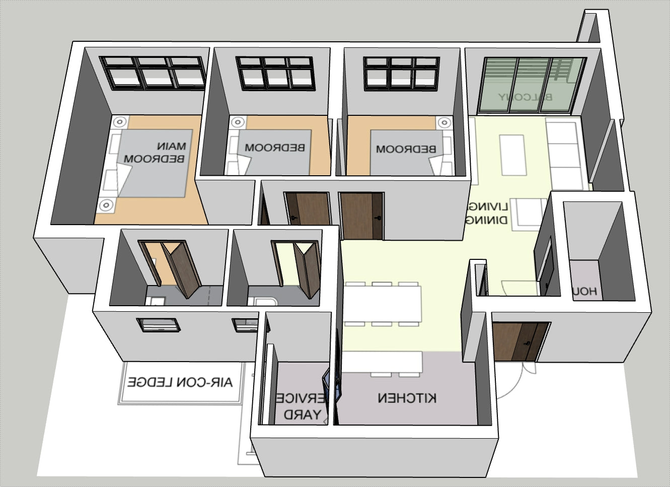 Costa Grove 4-room Balcony
