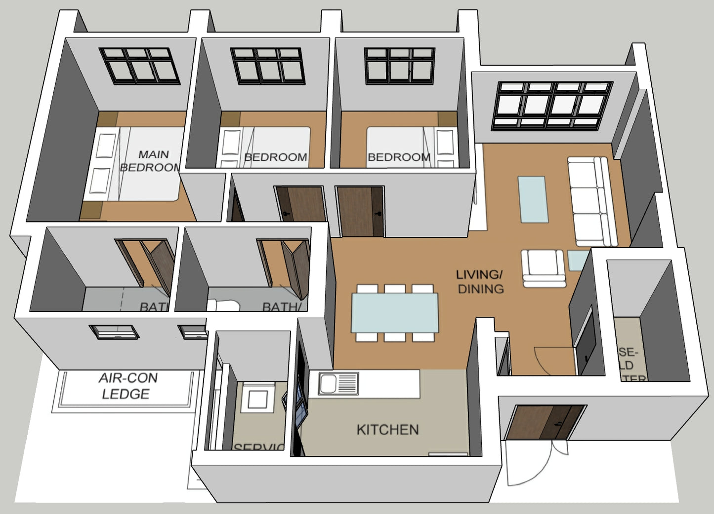 Parc Residences @ Tengah 4-room