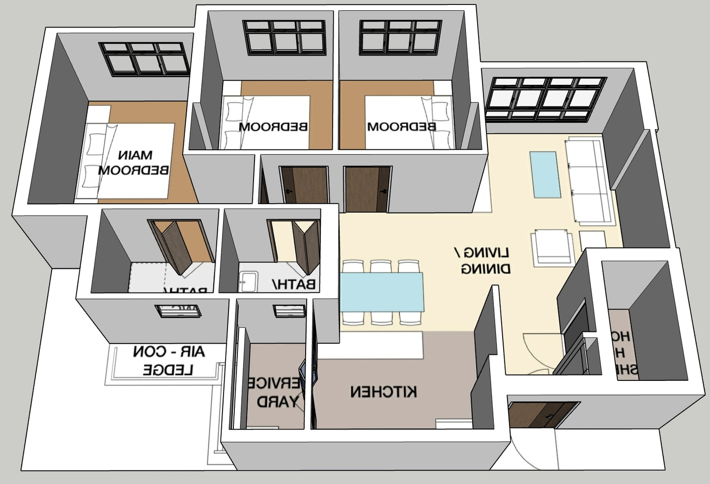 Bartley Beacon 4-room
