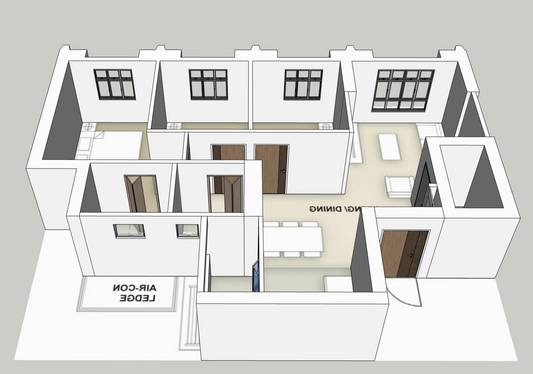 Tanglin Halt Courtyard 4-room mirror
