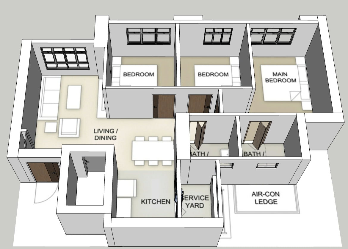 Towner Breeze 4-room