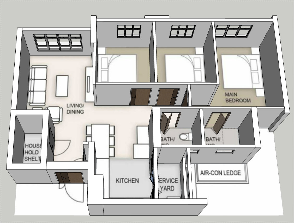 West BrickVille @ Bukit Batok 4-room
