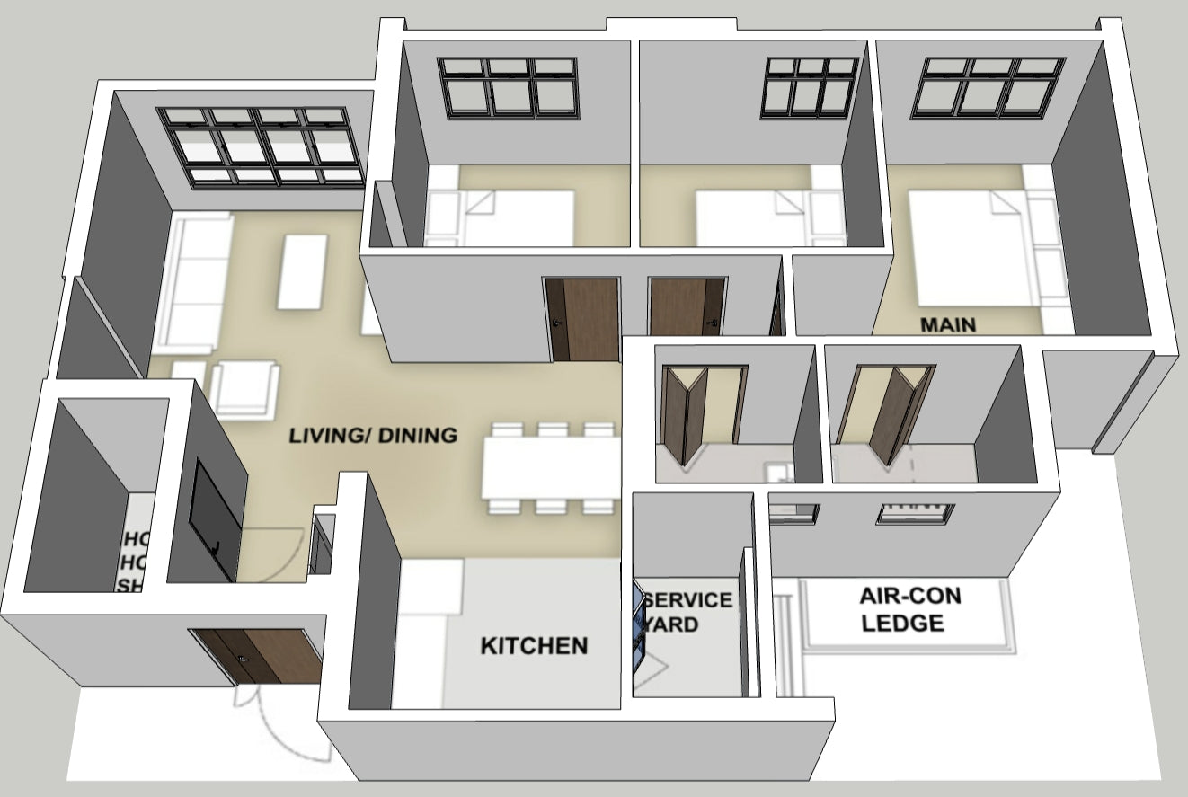 Woodgrove Edge 4-room