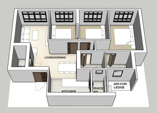 Kent Heights 4-room