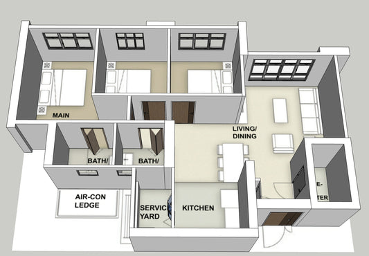 Matilda Riverside 4-room
