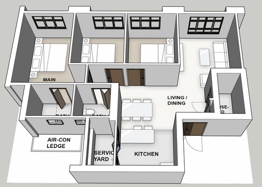 Woodgrove Ascent 4-room