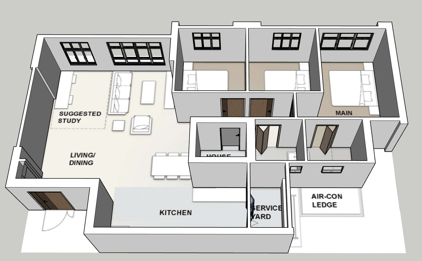 Chencharu Vines 5-room