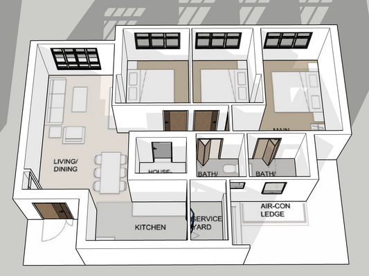 Dakota Crest 4-room type 1