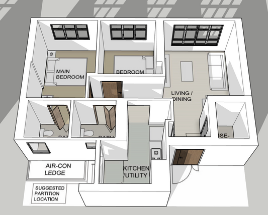 McNair Heights 3-room