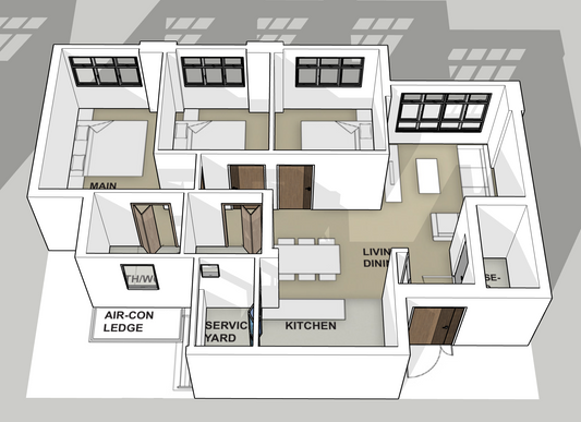 Yishun Beacon 4-room