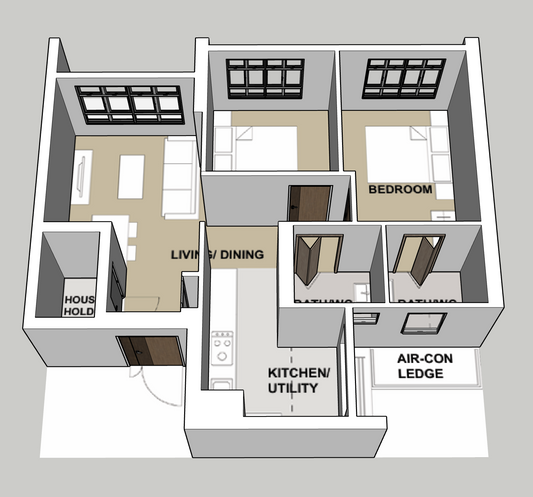 Woodgrove Edge 3-room