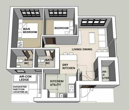 Towner Residences 3-room
