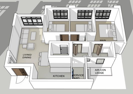 Bedok South Blossoms 4-room type 2