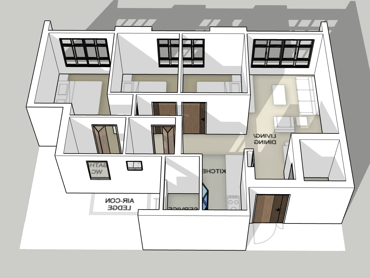 Queen's Arc 4-room