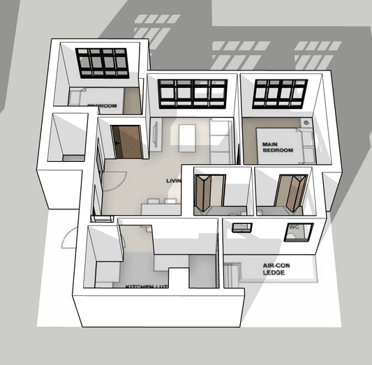 Ghim Moh Ascent 3-room