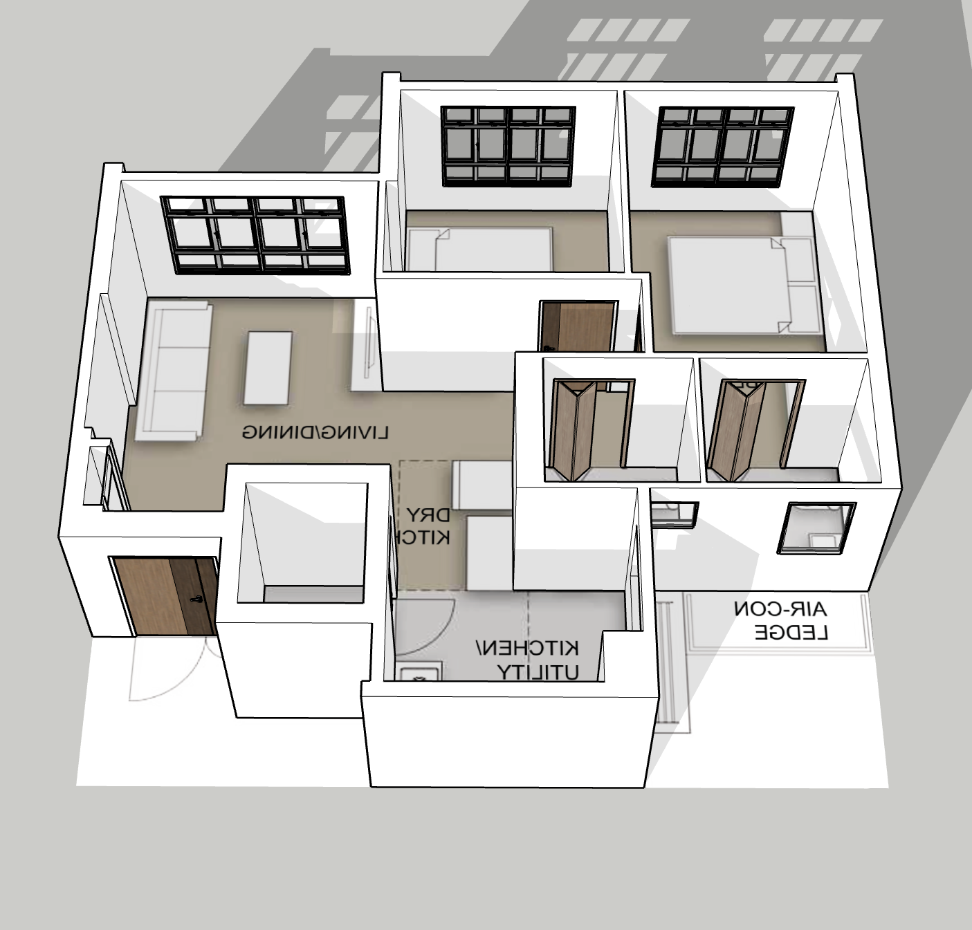 Jurong West Crystal 3-room