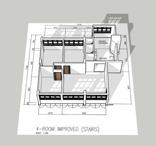 120 Bukit Merah View 4I Stairs