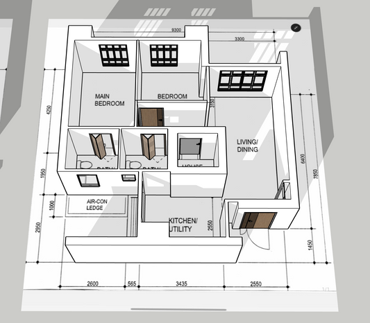 Bukit Merah Ridge 3-room