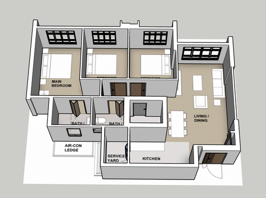 Serangoon North Vista 4-room