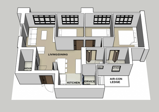 Berlayar Residences 4-room