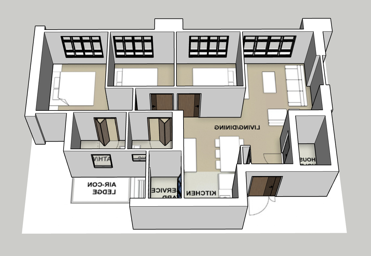 Berlayar Residences 4-room