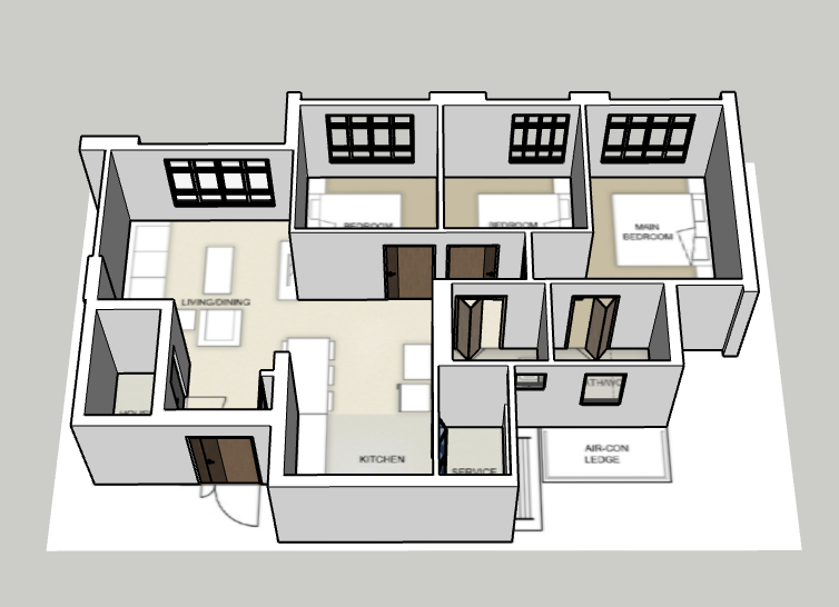 Chencharu Grove 4-room