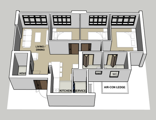 Oak Ville @ AMK 4-room