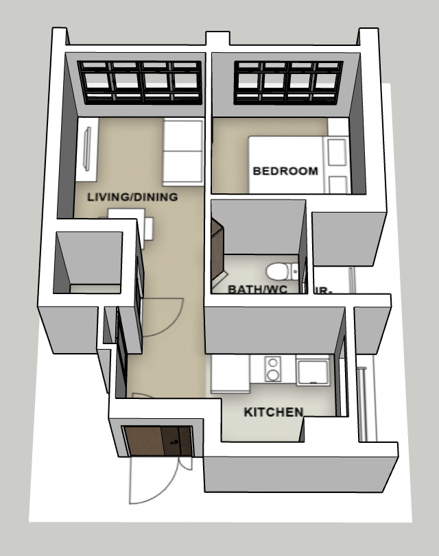 Sembawang Beacon 2-room type 1