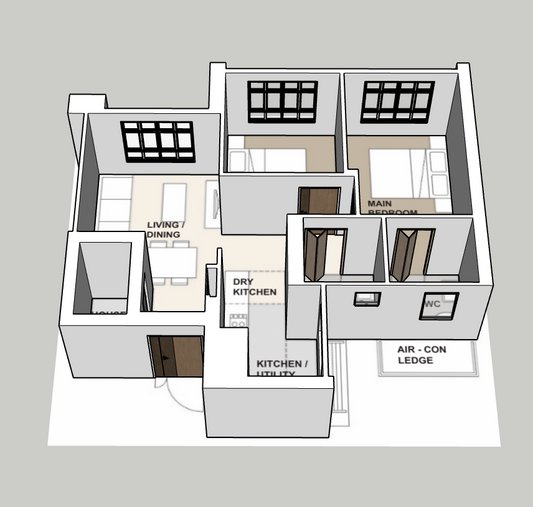 Kim Keat Crest 3-room