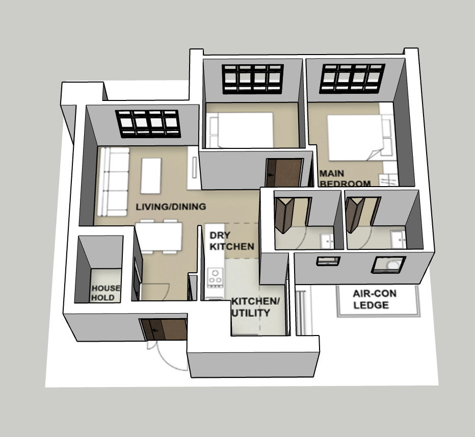 Berlayar Residences 3-room