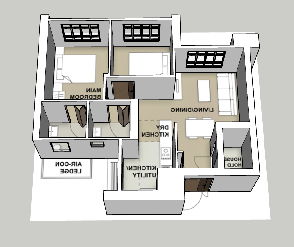 Berlayar Residences 3-room