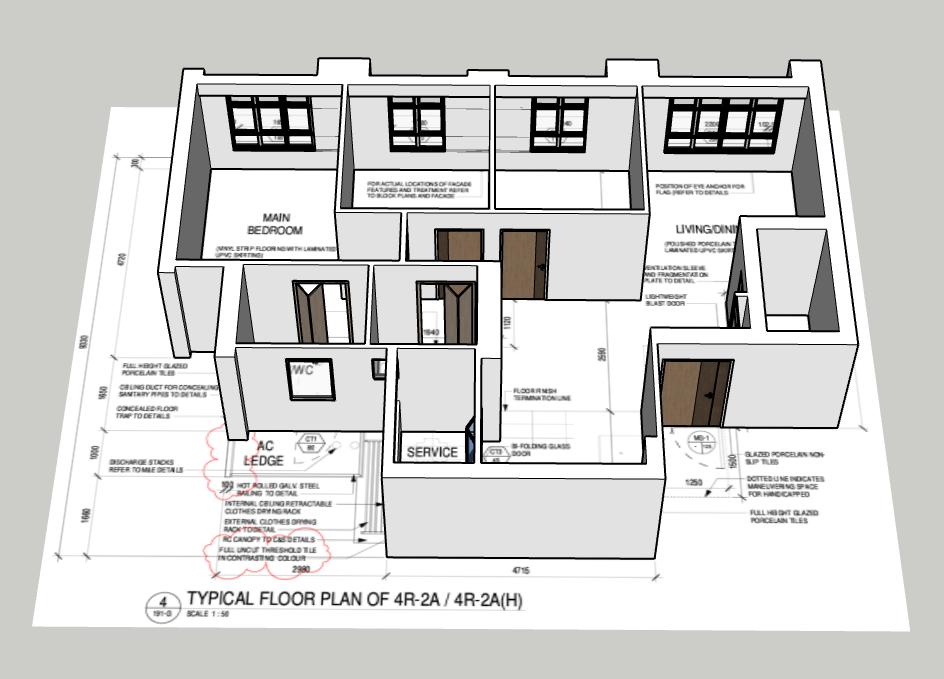 Alexandra Vale 4-room type 1