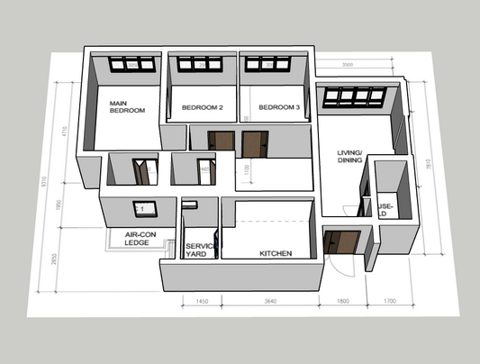 Sun Plaza Spring 4-room type 1