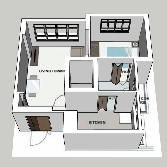 East Crown Canberra 2-room