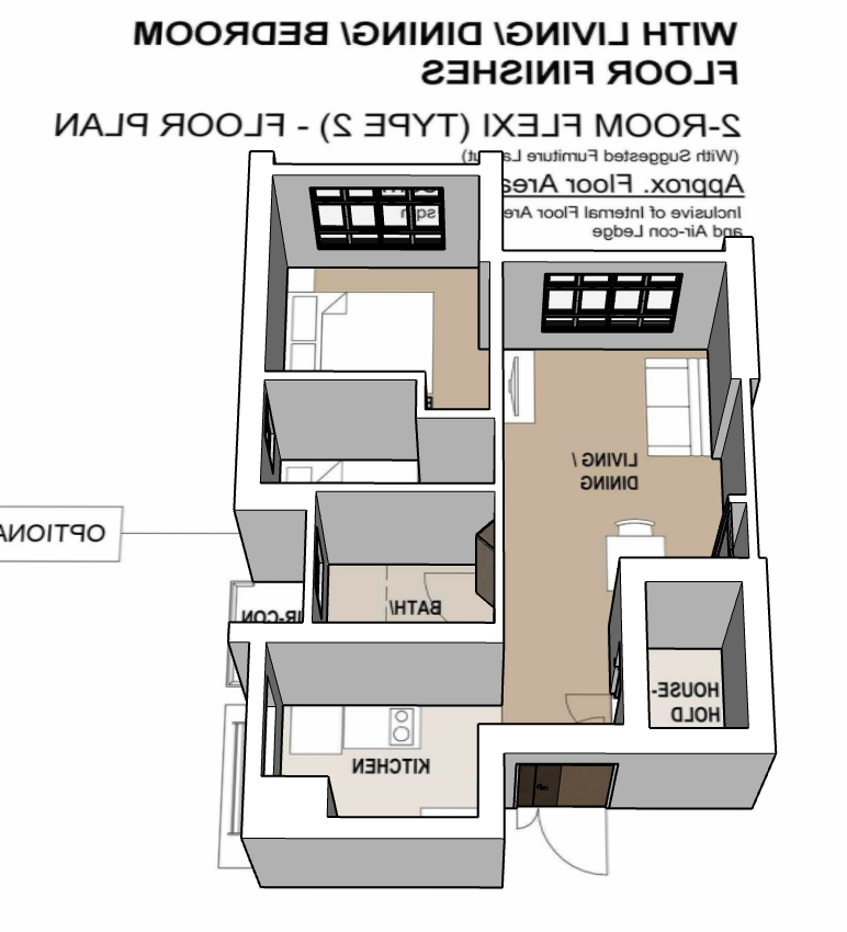 Kebun Baru Breeze 2-room type 2