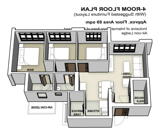 Kebun Baru Ridge 4-room