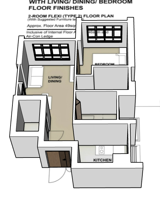 Lakeview Cascadia 2-room type 2