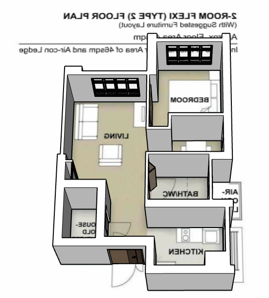 Sembawang Brook 2-room type 2