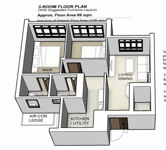 Sembawang Portico 3-room