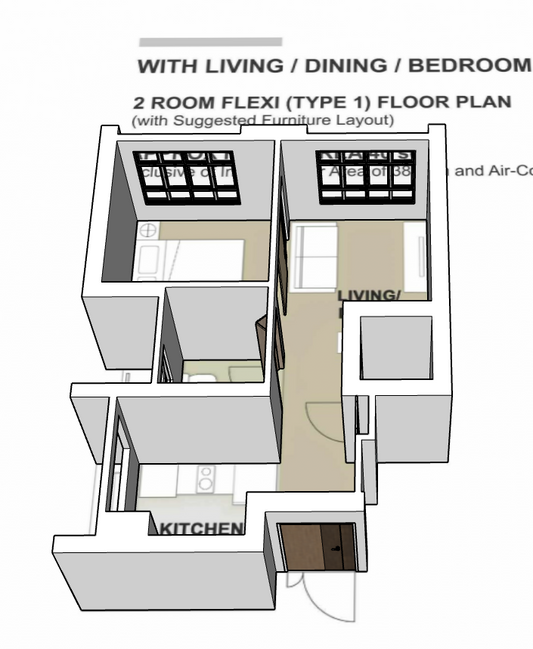 Woodgrove Acres 2-room type 1
