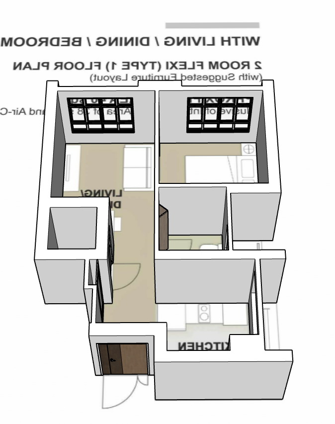 Woodgrove Acres 2-room type 1