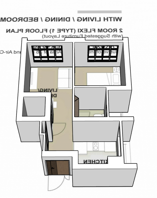 Woodgrove Acres 2-room type 1