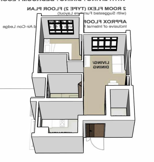 Woodgrove Acres 2-room type 2