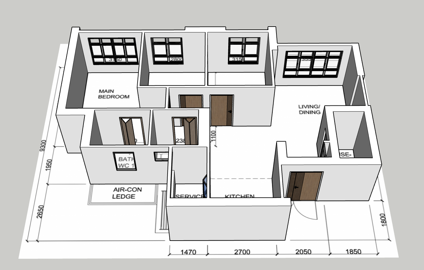 Ghim Moh Natura 4-room type 2