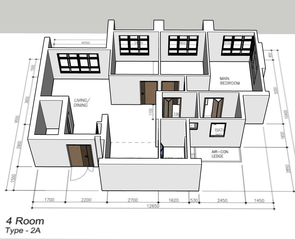 Queensway Canopy 4-room